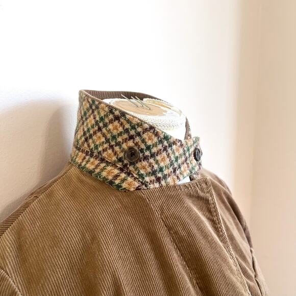 J Crew Corduroy Womens Blazer Size LP Tan Preppy Academia Old Money Equestrian - Picture 3 of 13